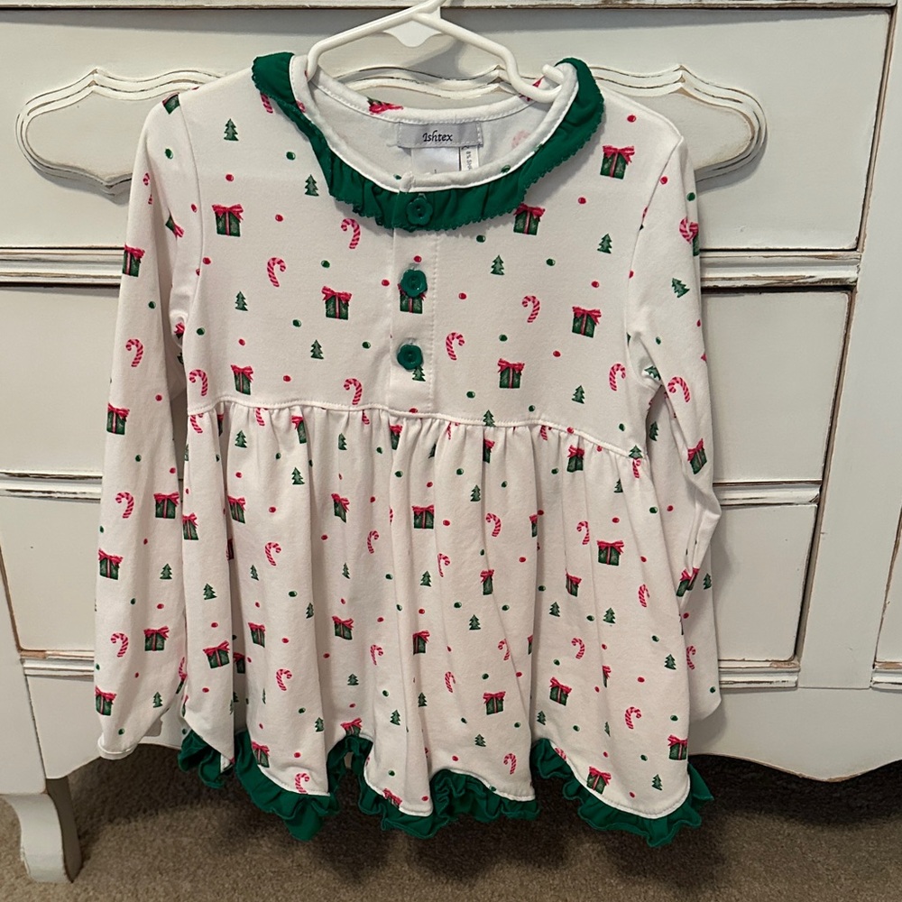 Festive Holiday Long Sleeve Dress